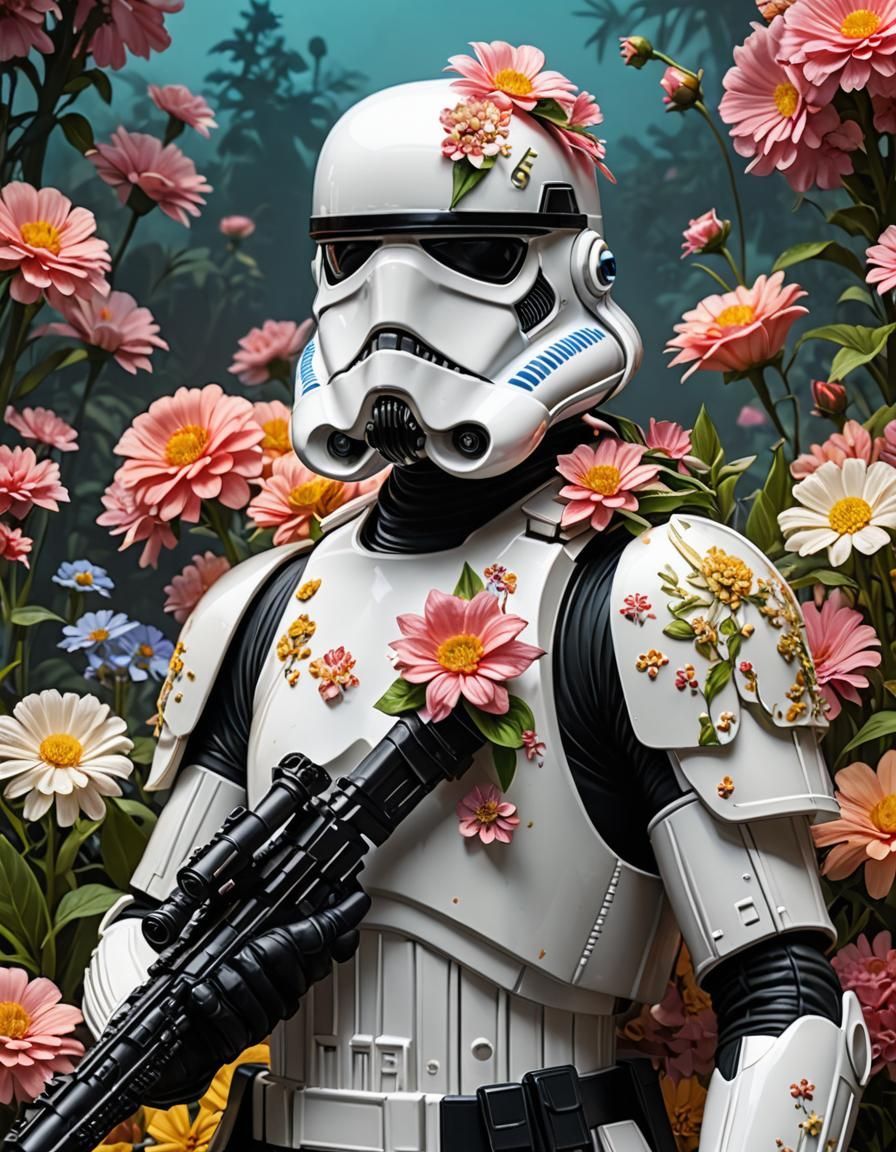 Flower power Stormtrooper