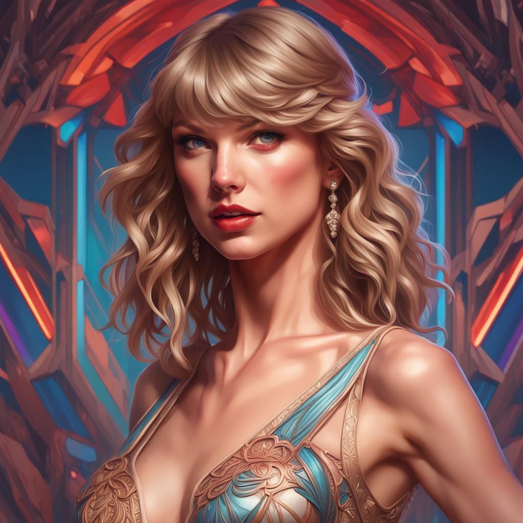 taylor swift fan art :) - AI Generated Artwork - NightCafe Creator