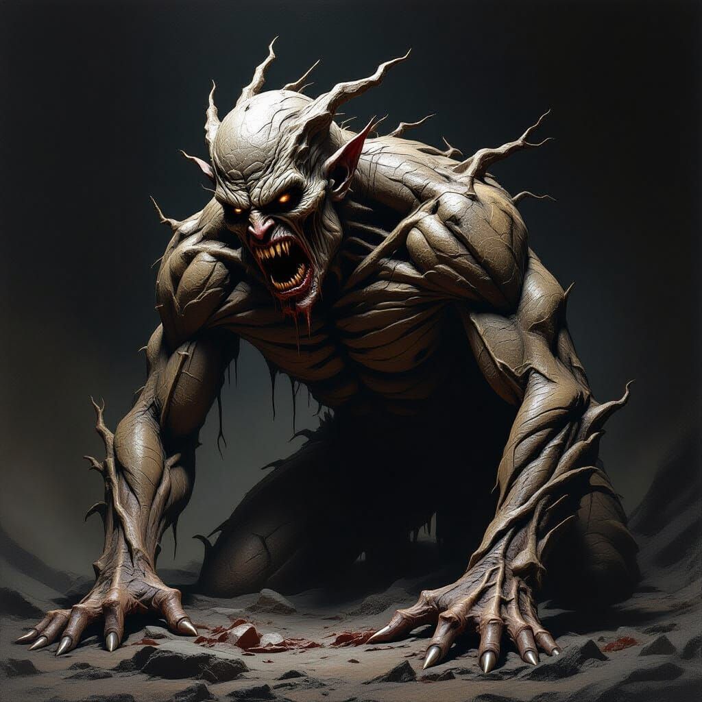 I am what happens when you try and carve God out of the wood or your own hunger.