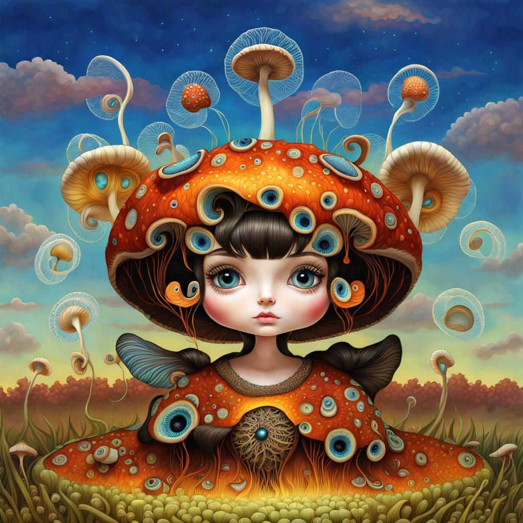 Fungi Girl 9256