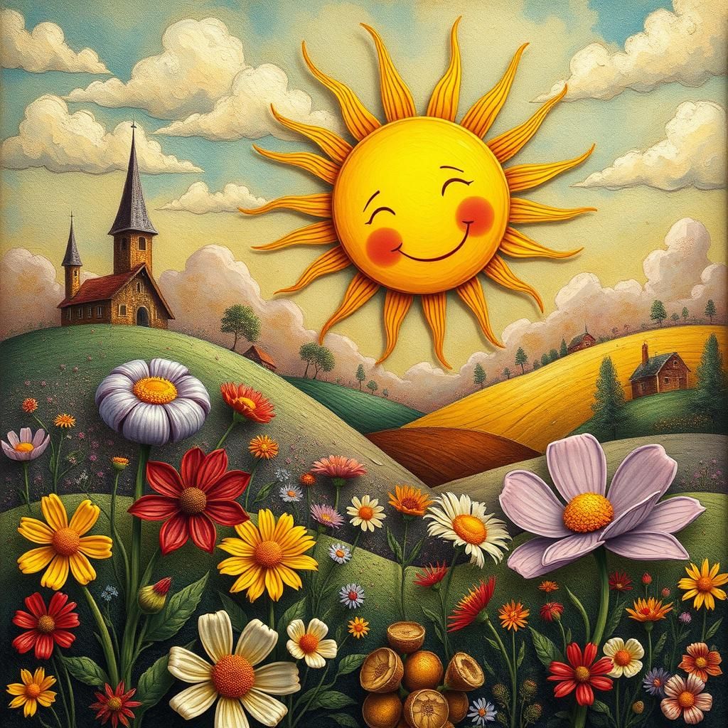 Countryside  by @FreckledAngel