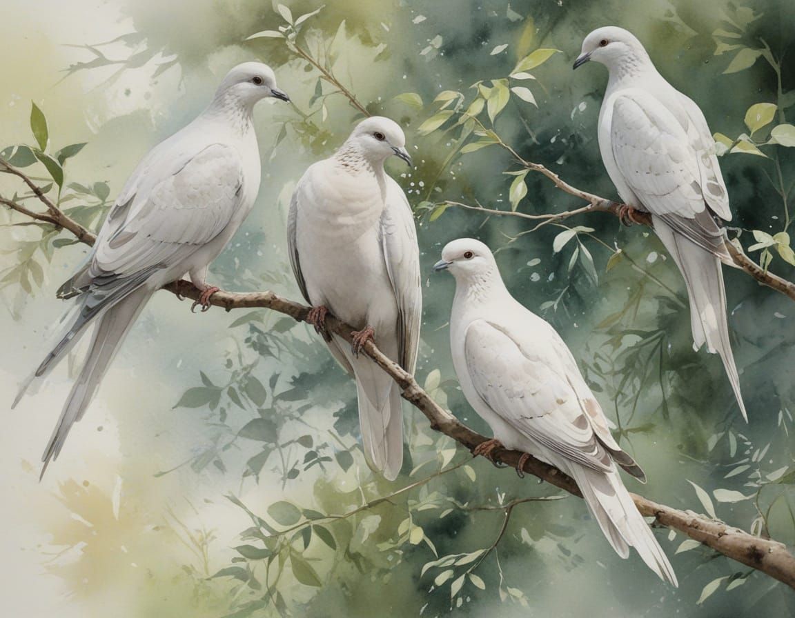 Doves  by @Lemberg1256