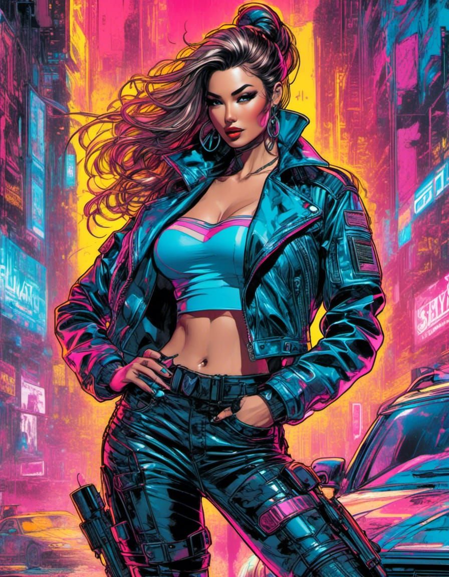 Cyberpunky Rider