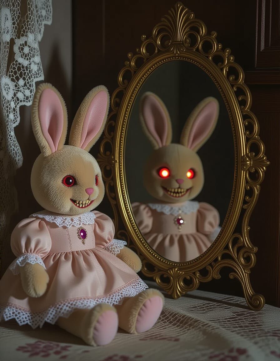 Daily Challenge | Evil Stuffed Animals  by @Nymphe Luna