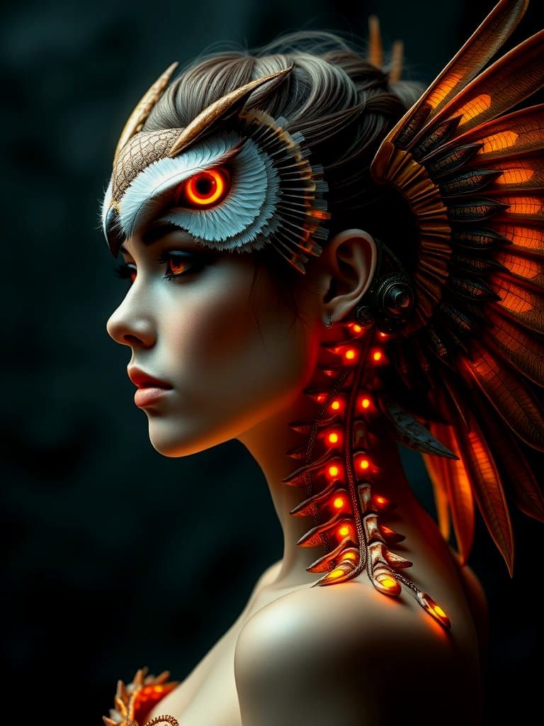 Owl   by @MssVoid