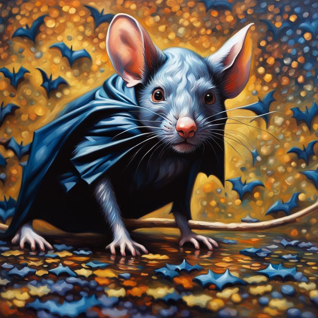 Bat-Mice - AI Generated Artwork - NightCafe Creator