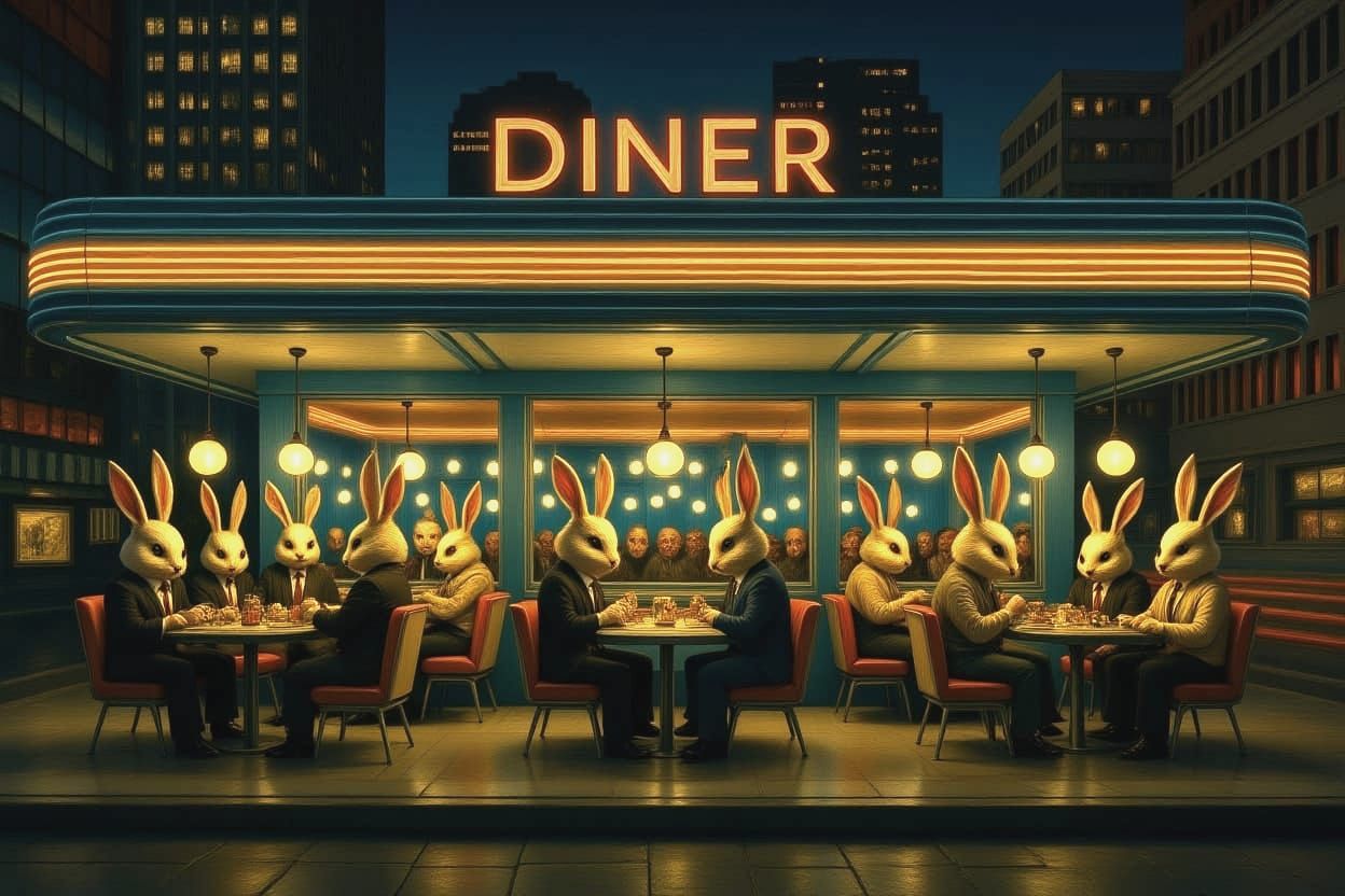 ... and yet another "Hopper" image 🐰