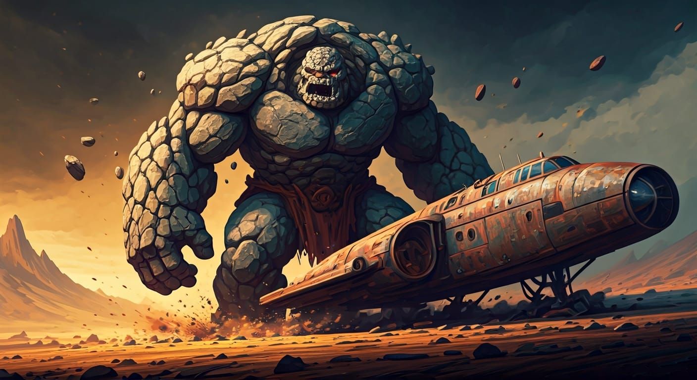 Stone Destroyer  by @idzima zoo