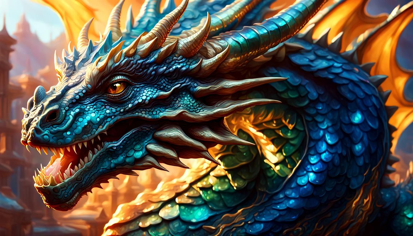 Blue dragon