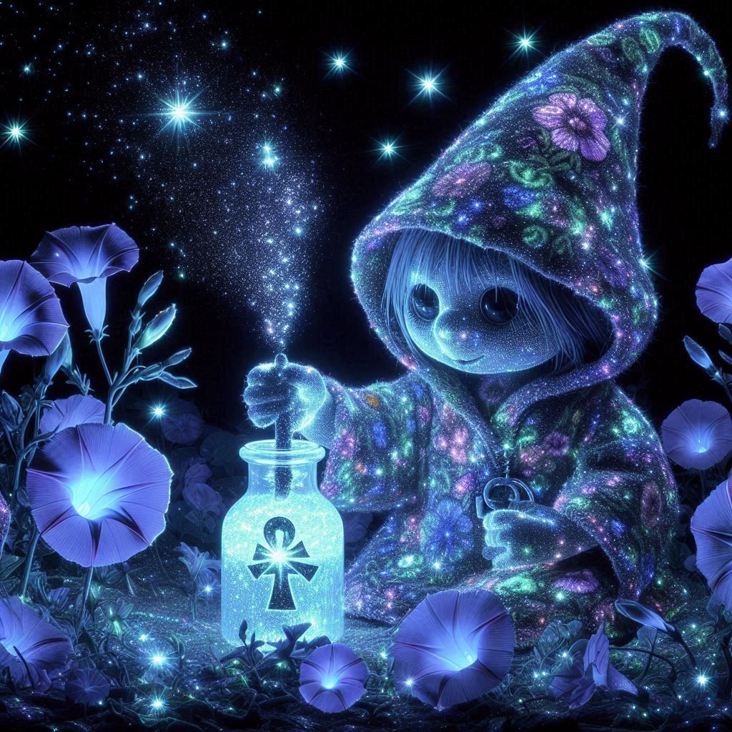 the wonderful work of the glitzin fairy.