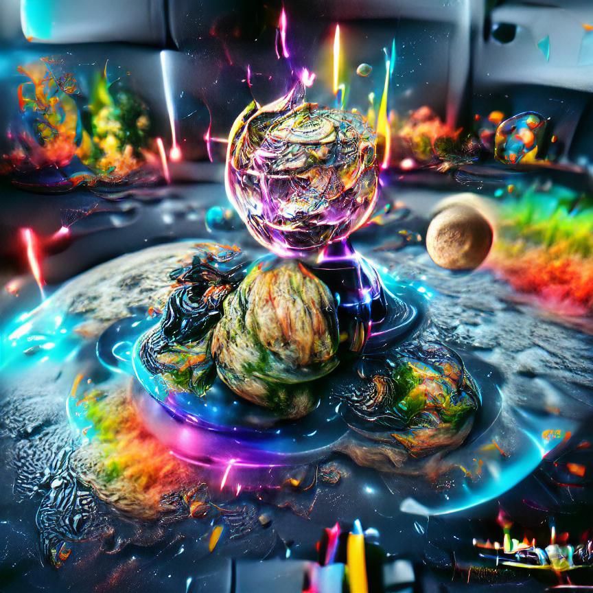 Melting planet