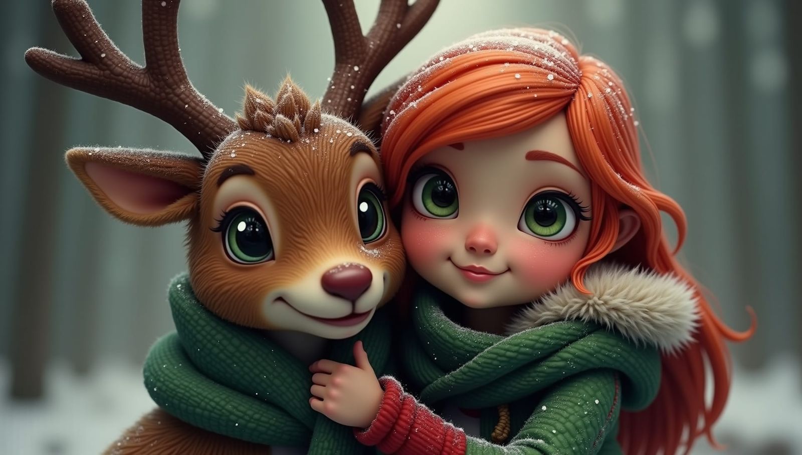 Reindeer Hug