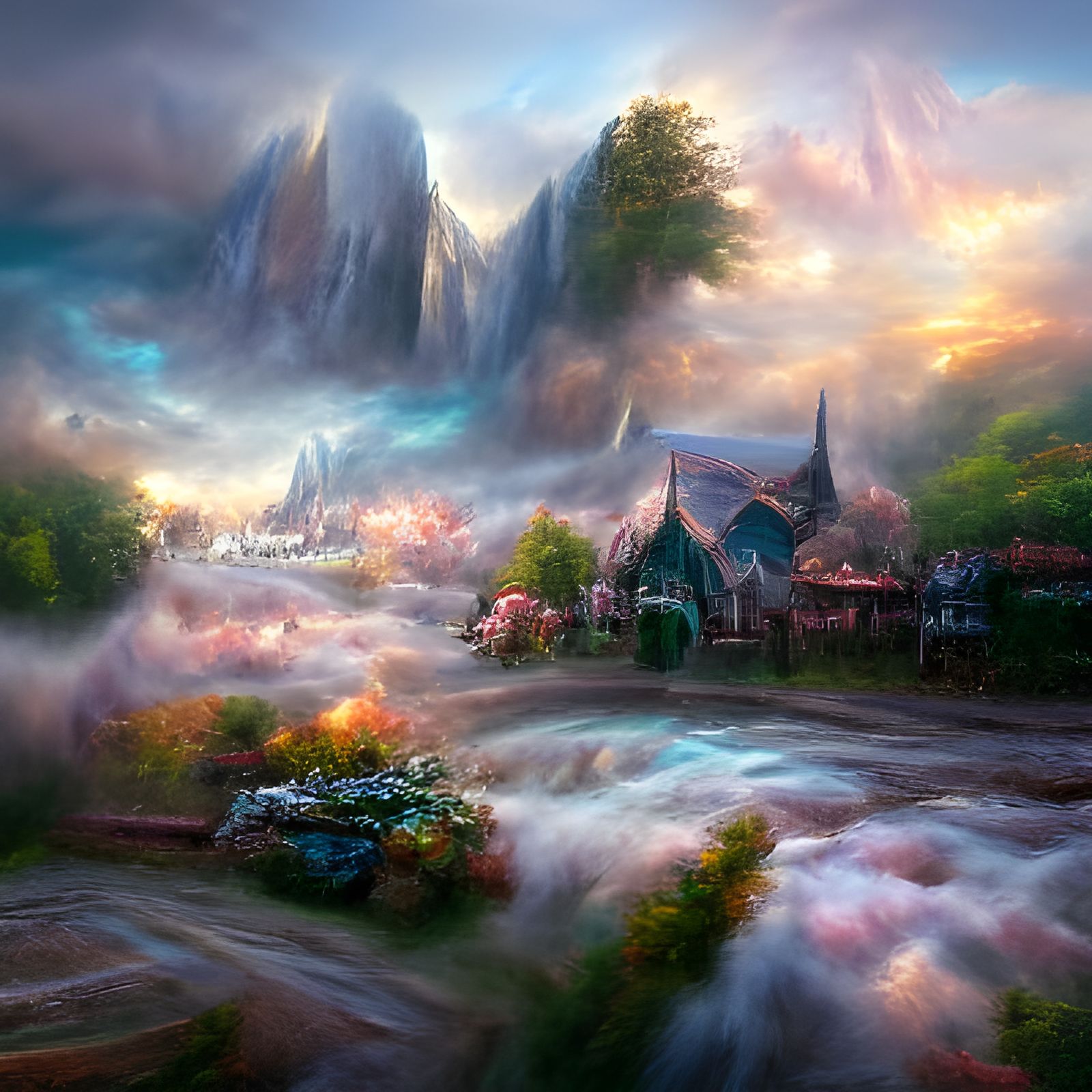 fantasy AI Generated Artwork NightCafe Creator