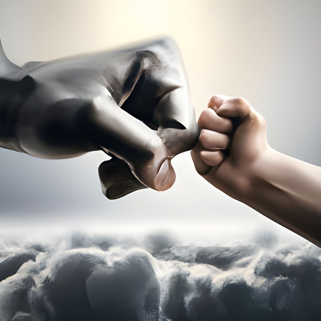 Heavenly fistbump   by @gullyDJ