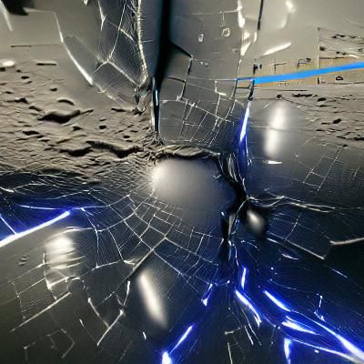 Cracks in space time