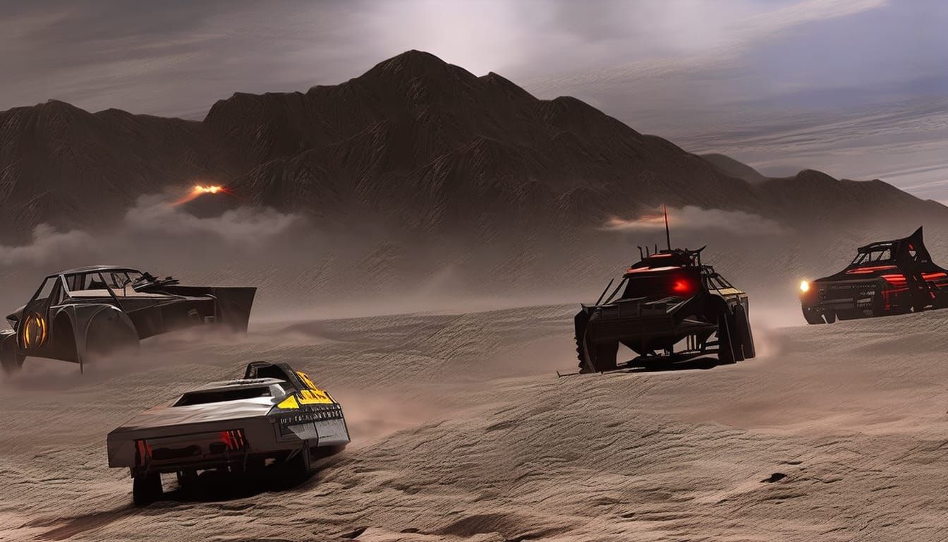 Mad Max 2 : The Road Warrior 02 - AI Generated Artwork - NightCafe Creator