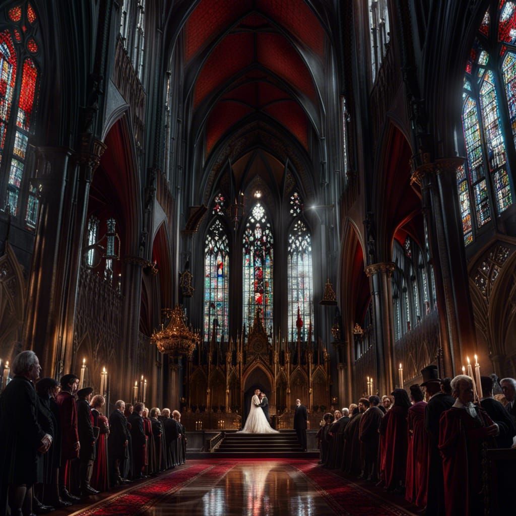 Wedding in The Gothic Church #8