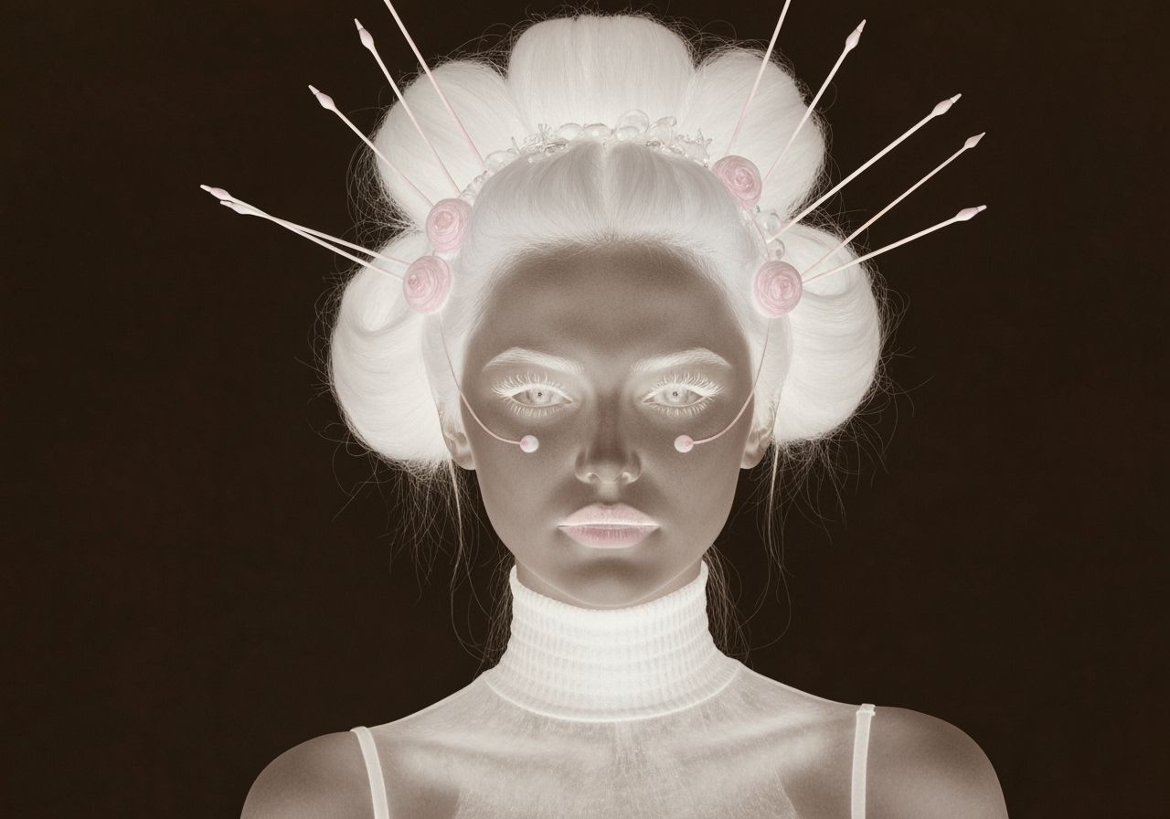 From the Silent Black, a Weeping Bloom