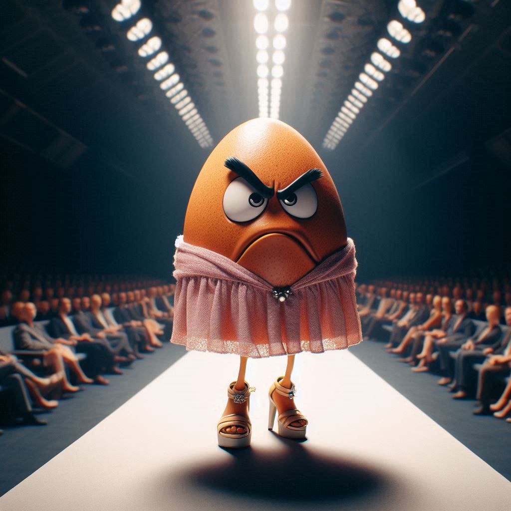 Angry Eggs - Fashion Show