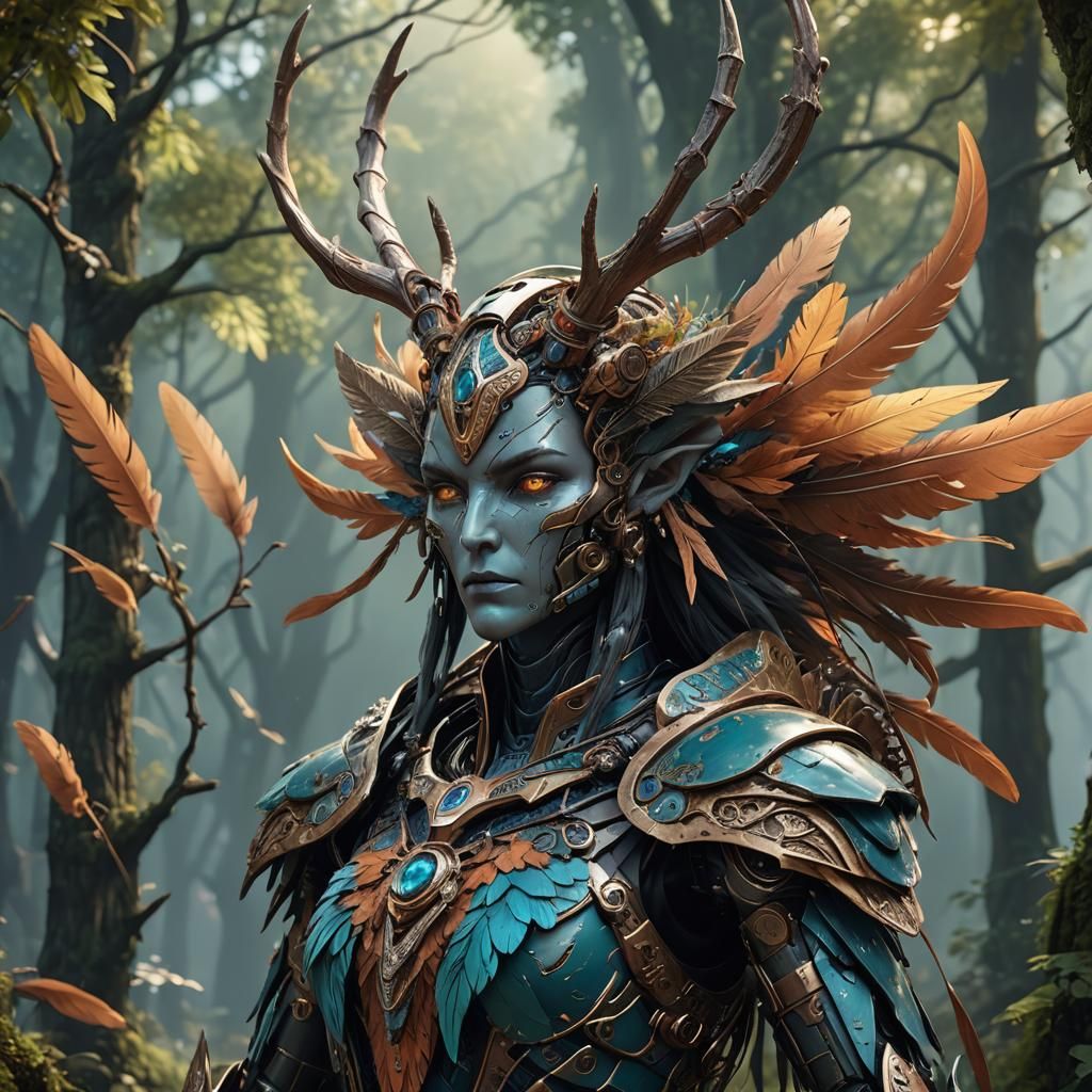 Forest Protector  by @PhantomAngel