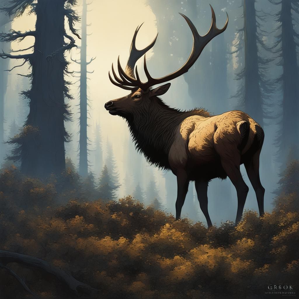 elk  by @undefined