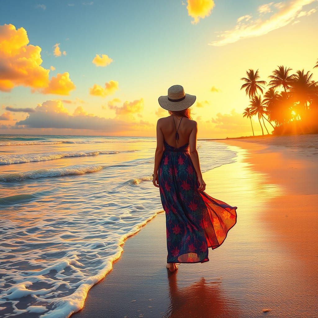 Me, Myself and a Beach  by @Mason