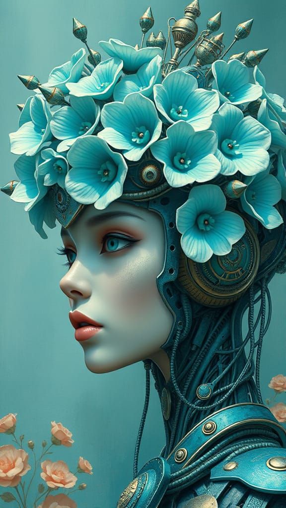 Android queen   by @Radu