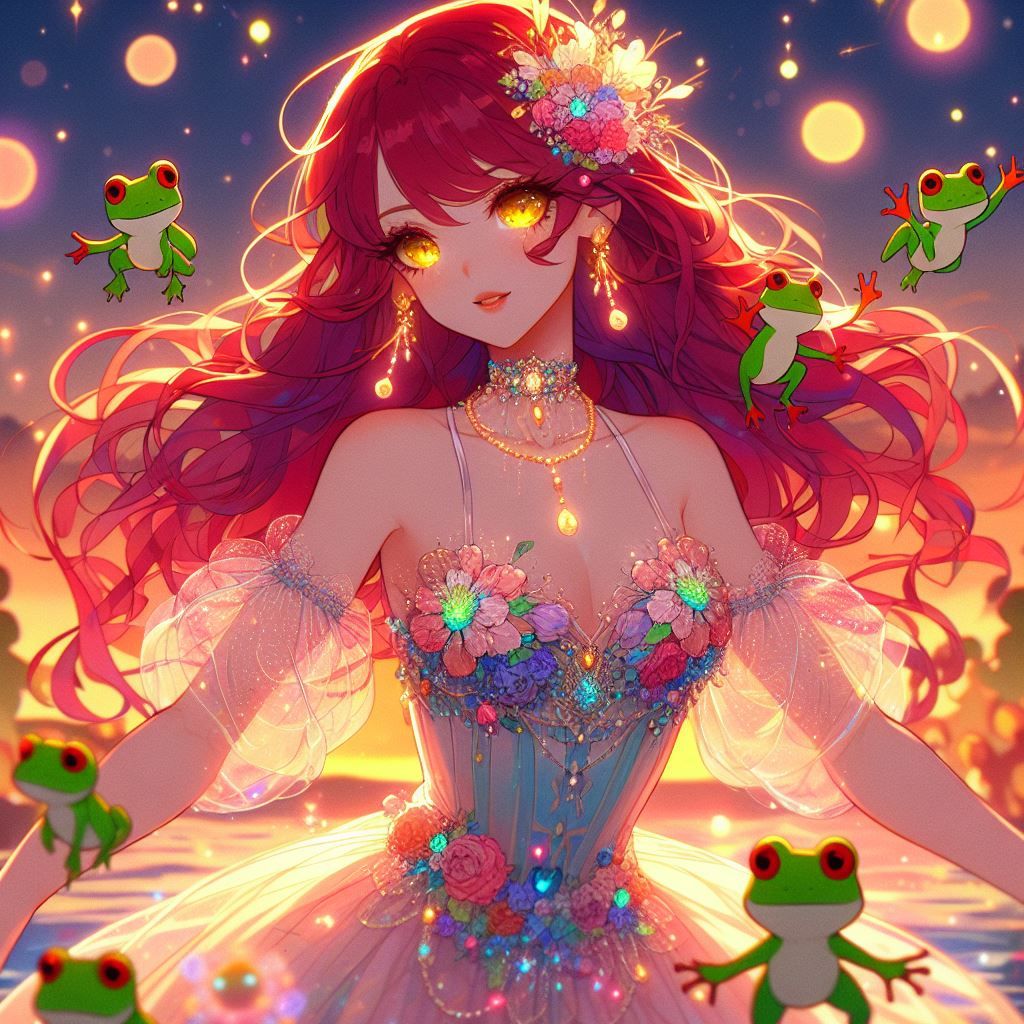 Frog Princess 💚🐸🤘