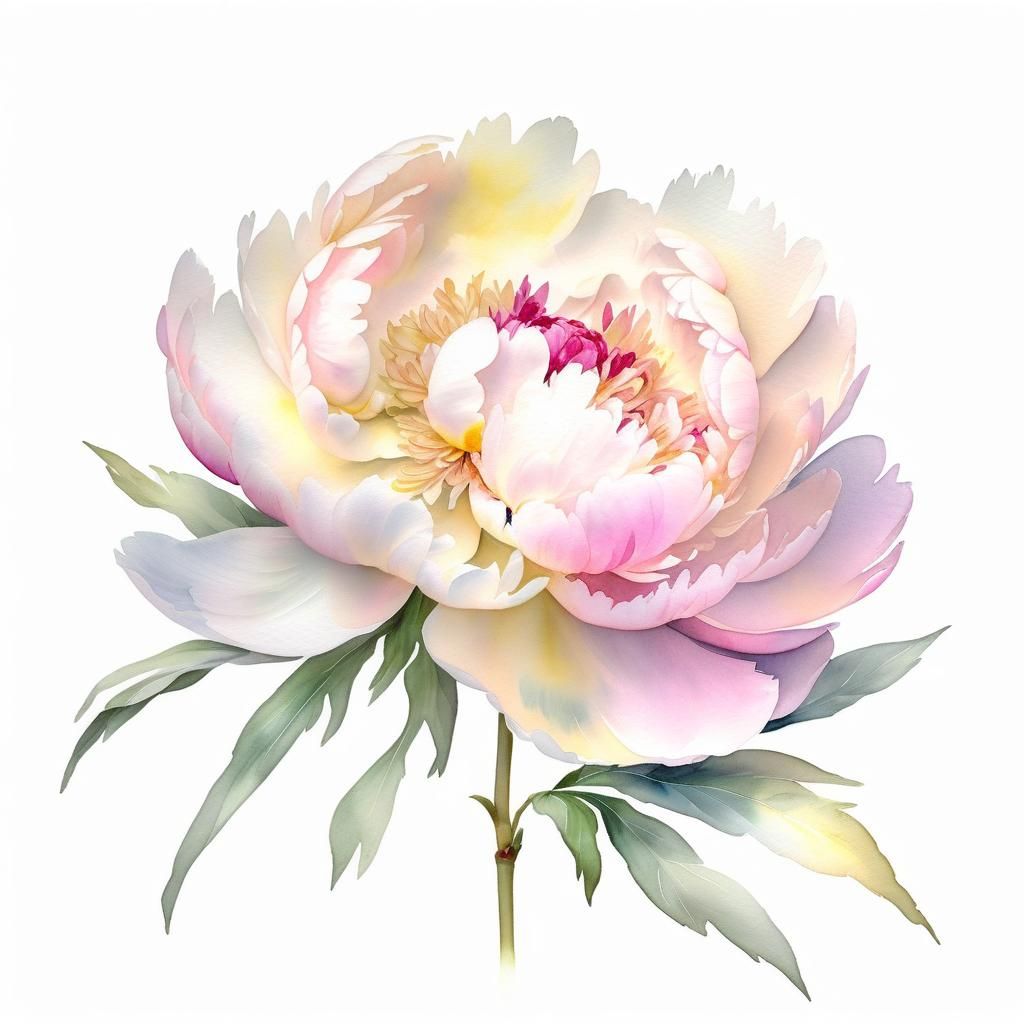 Pastel peony   by @Intensity Alexander