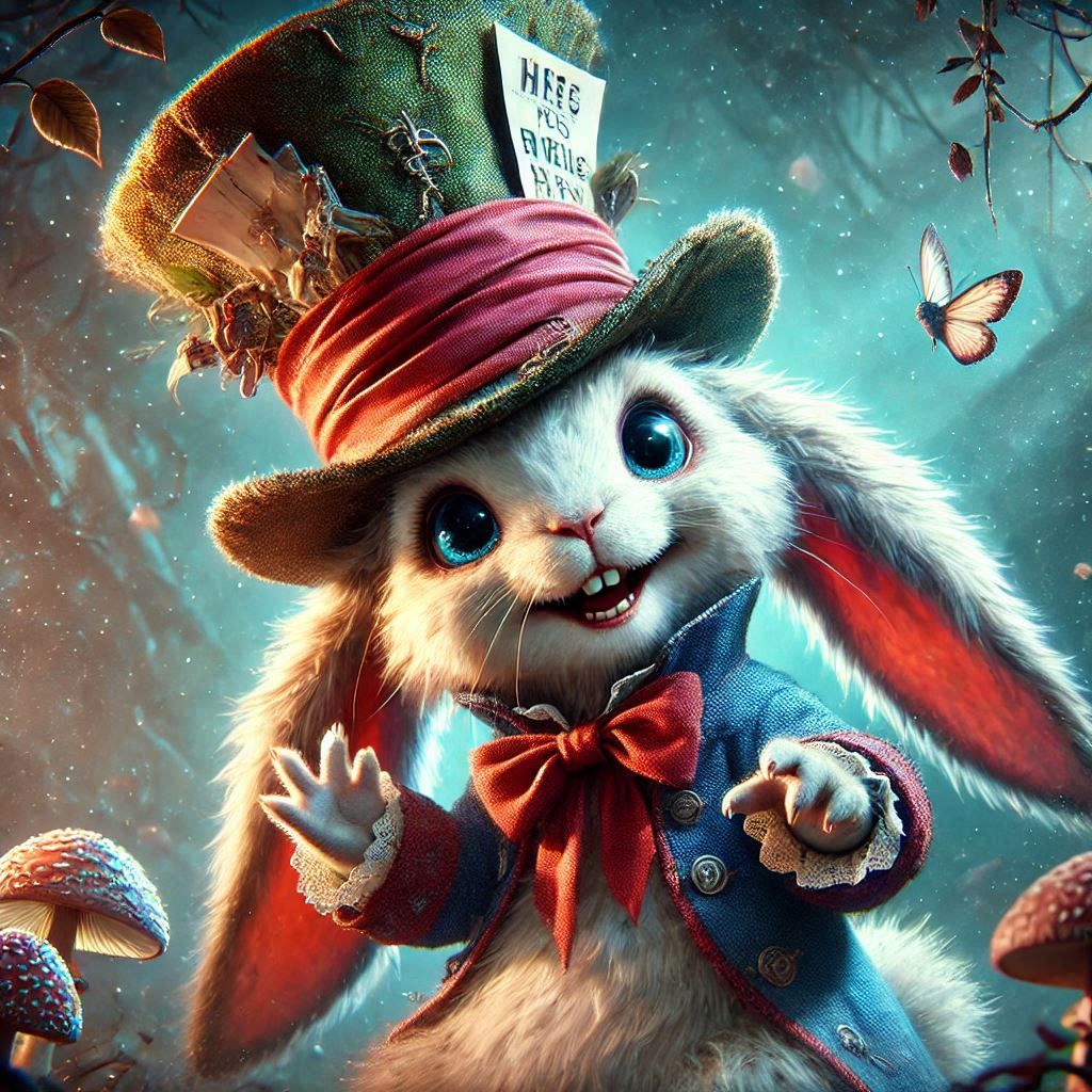 adorable fairy-tale fantasy creature portrait..