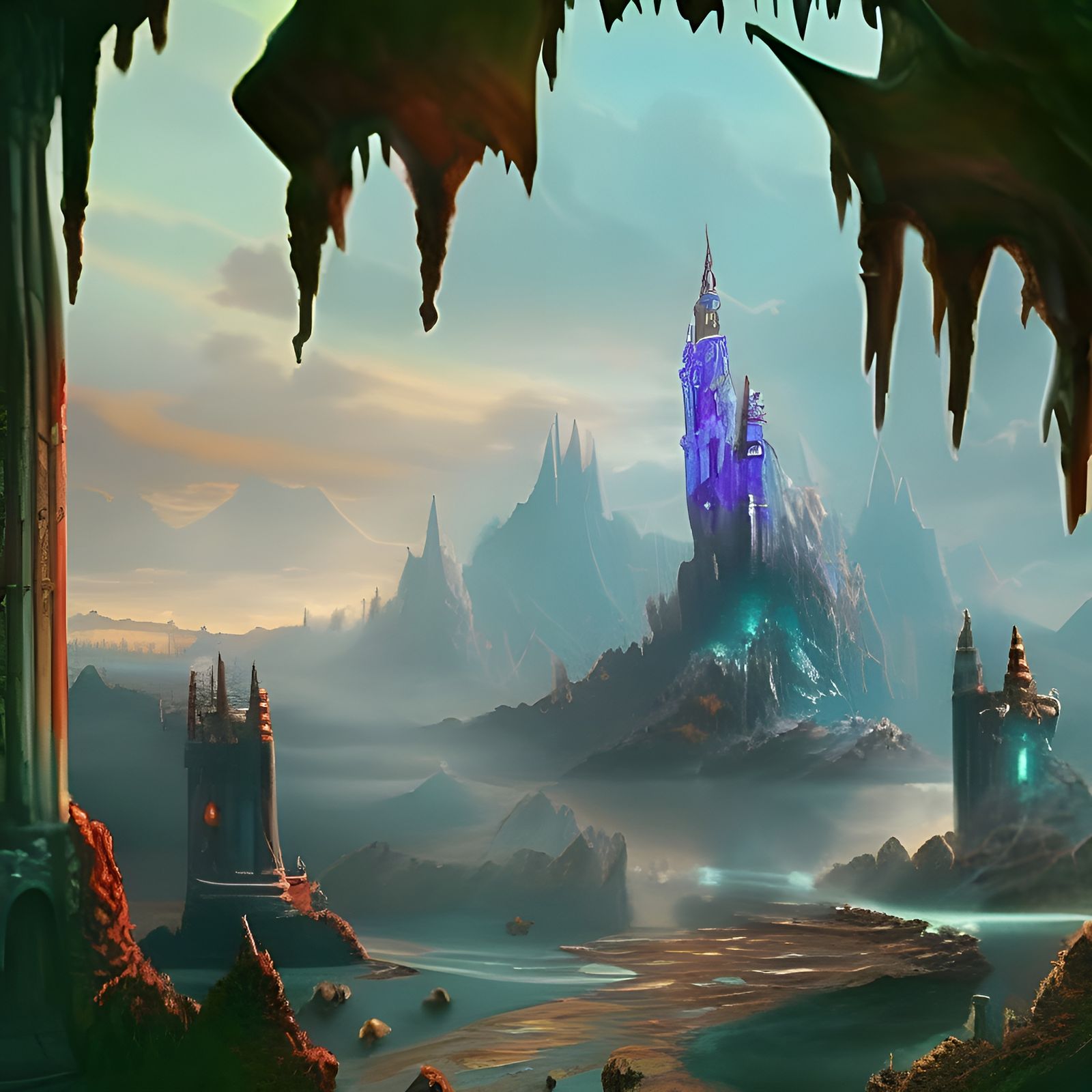 Amythyst Crystal Castle