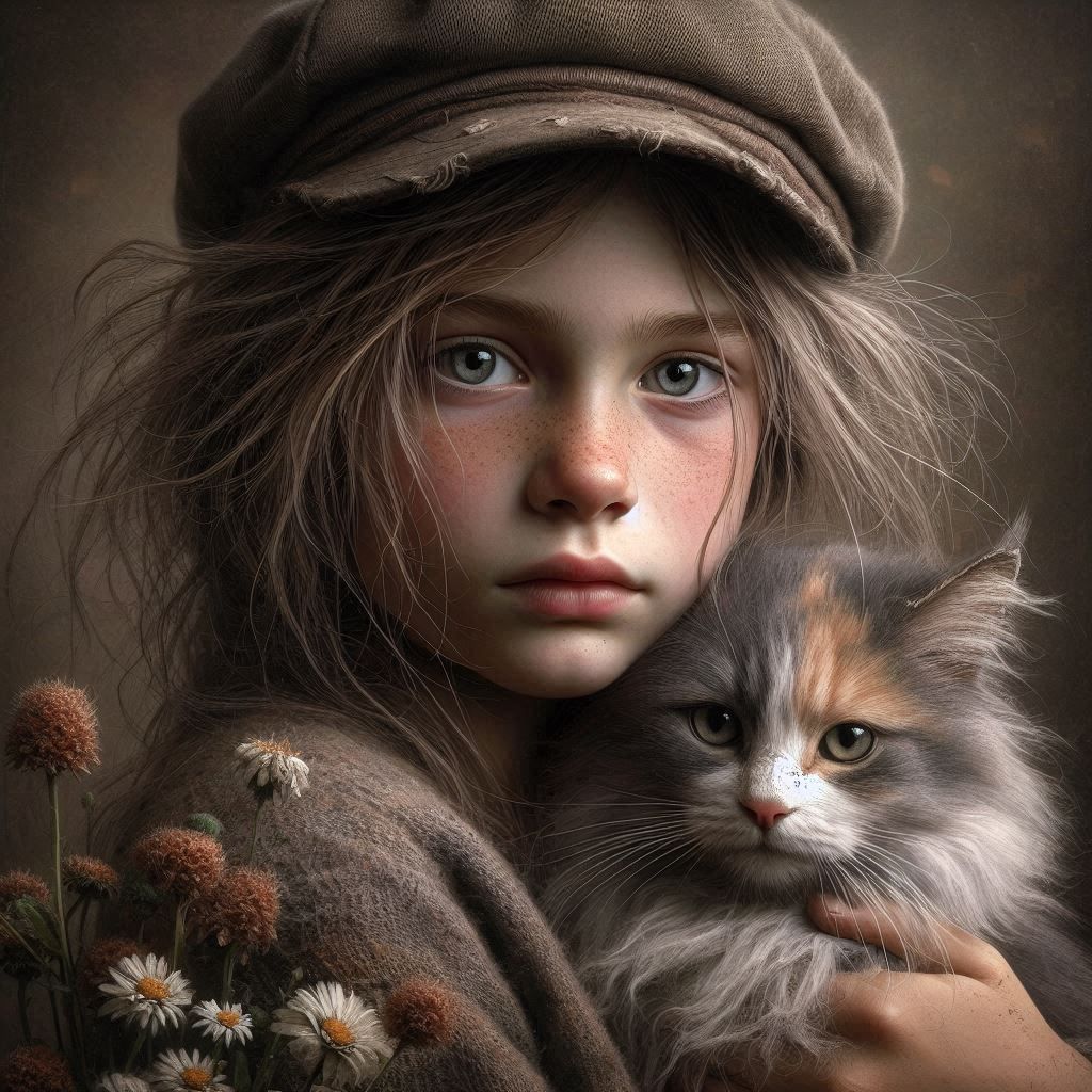 With My Fluffy Cat 😁😸😸