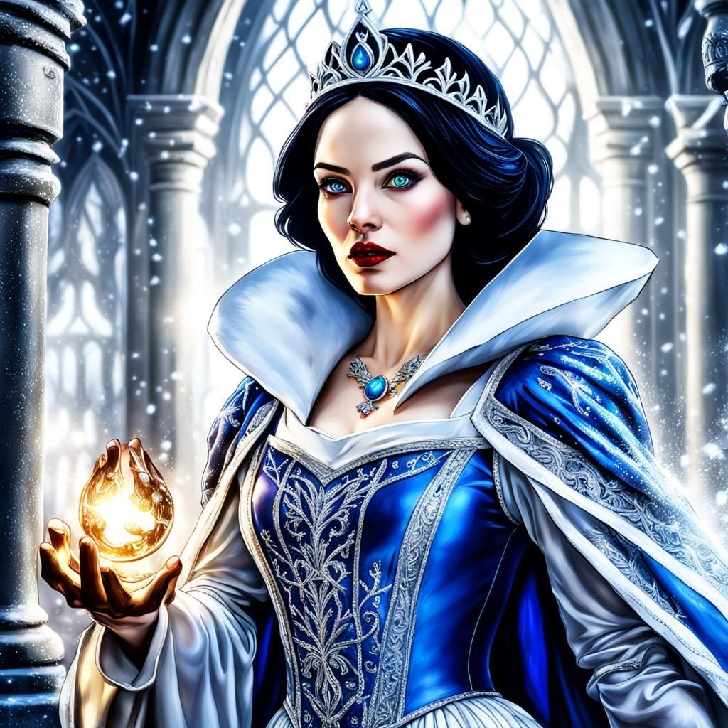 Princess Snow White does not need a prince. She is a fearless mage and ...