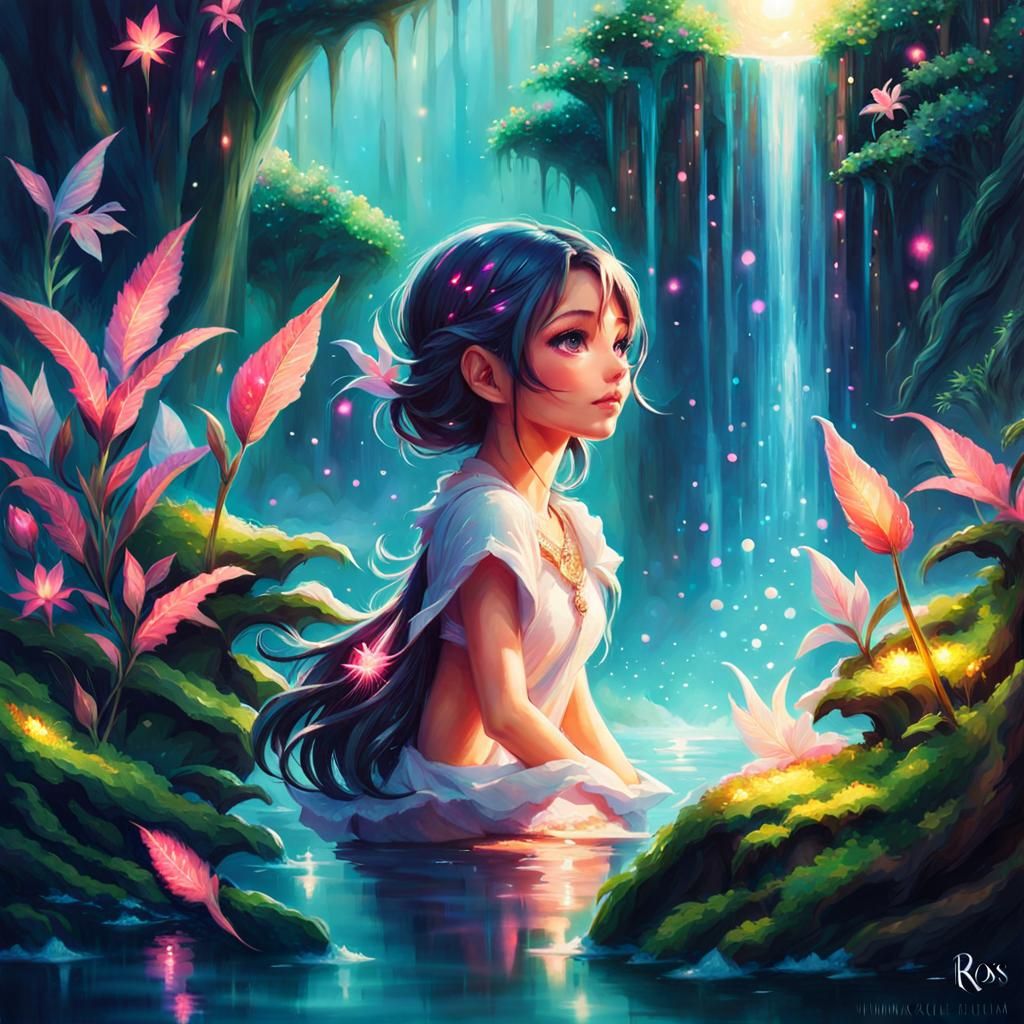 Water Sprite - AI Generated Artwork - NightCafe Creator