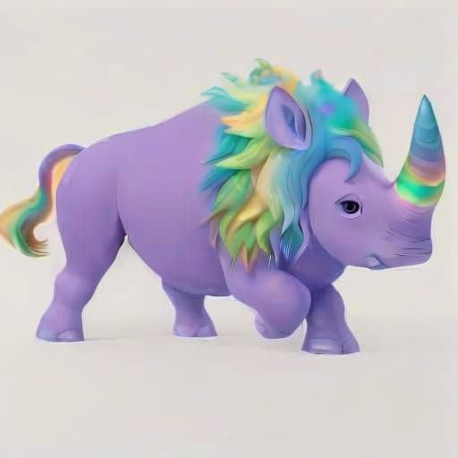 Rainbow Rhino