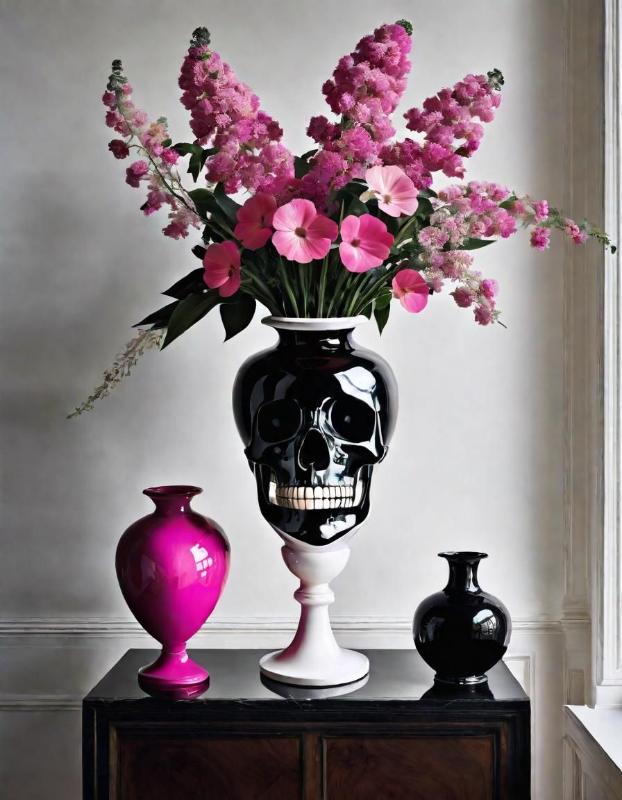 Skull Vase