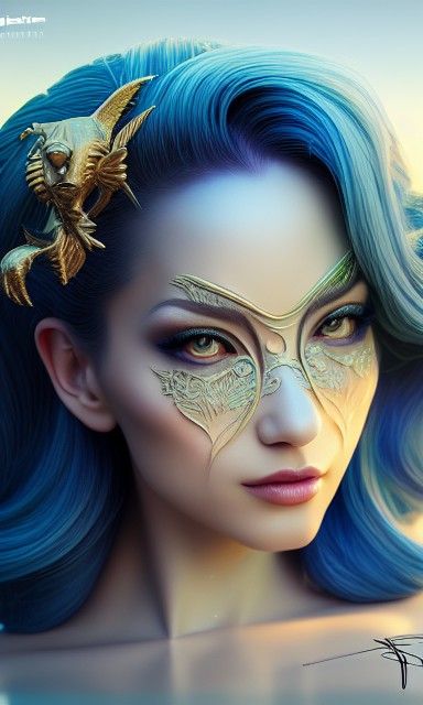 Scottish Princess 3D Render