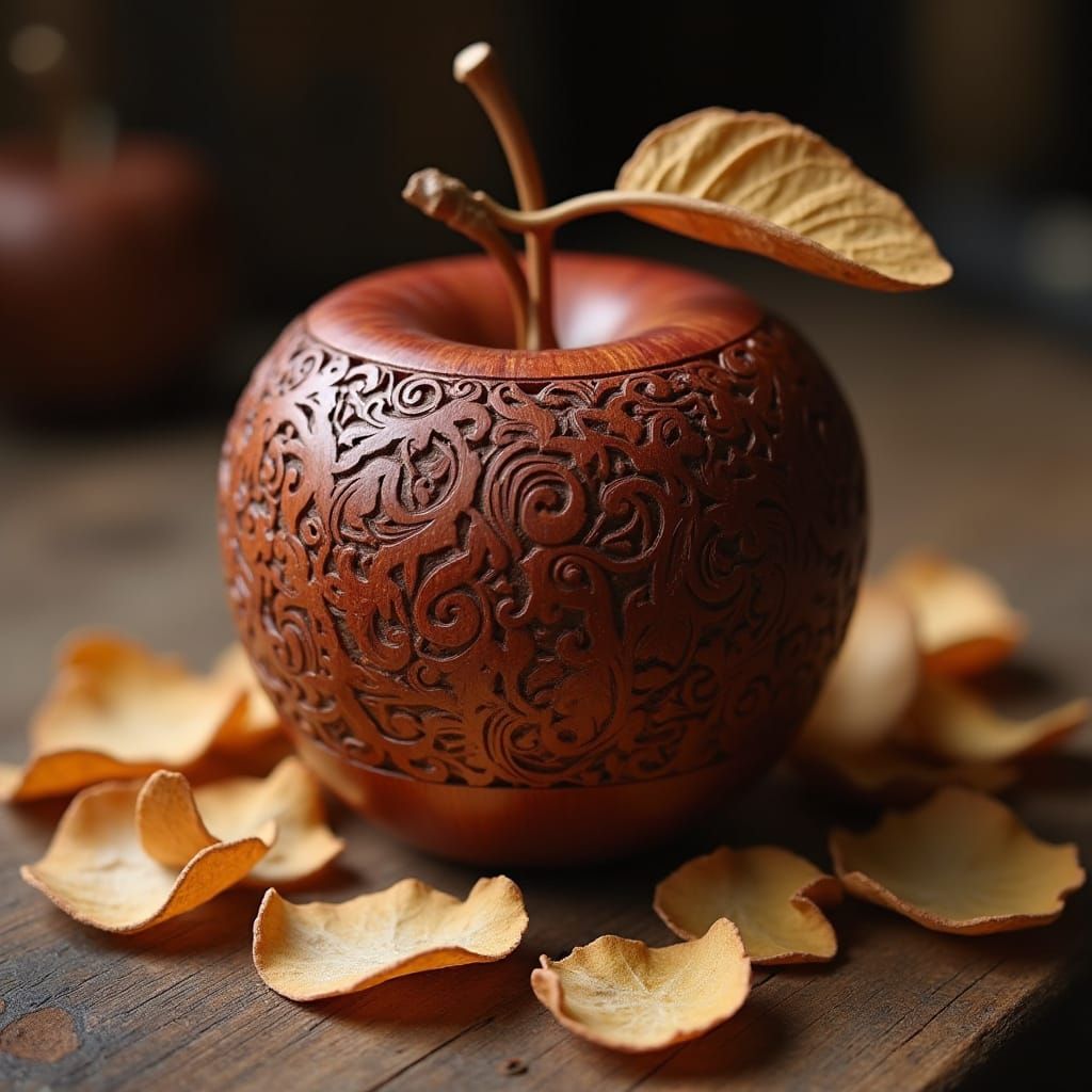 Mahogany Apple  by @Creative Energy Labs