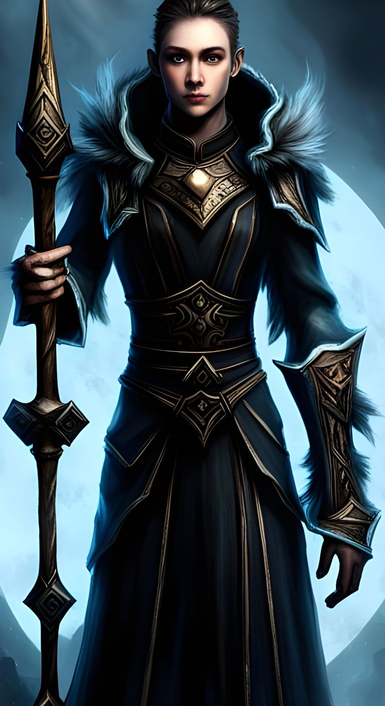 Skyrim Mage AI Generated Artwork NightCafe Creator   Tz2BIXttR0kEQnBouMpx  4  Lr2my 2x 