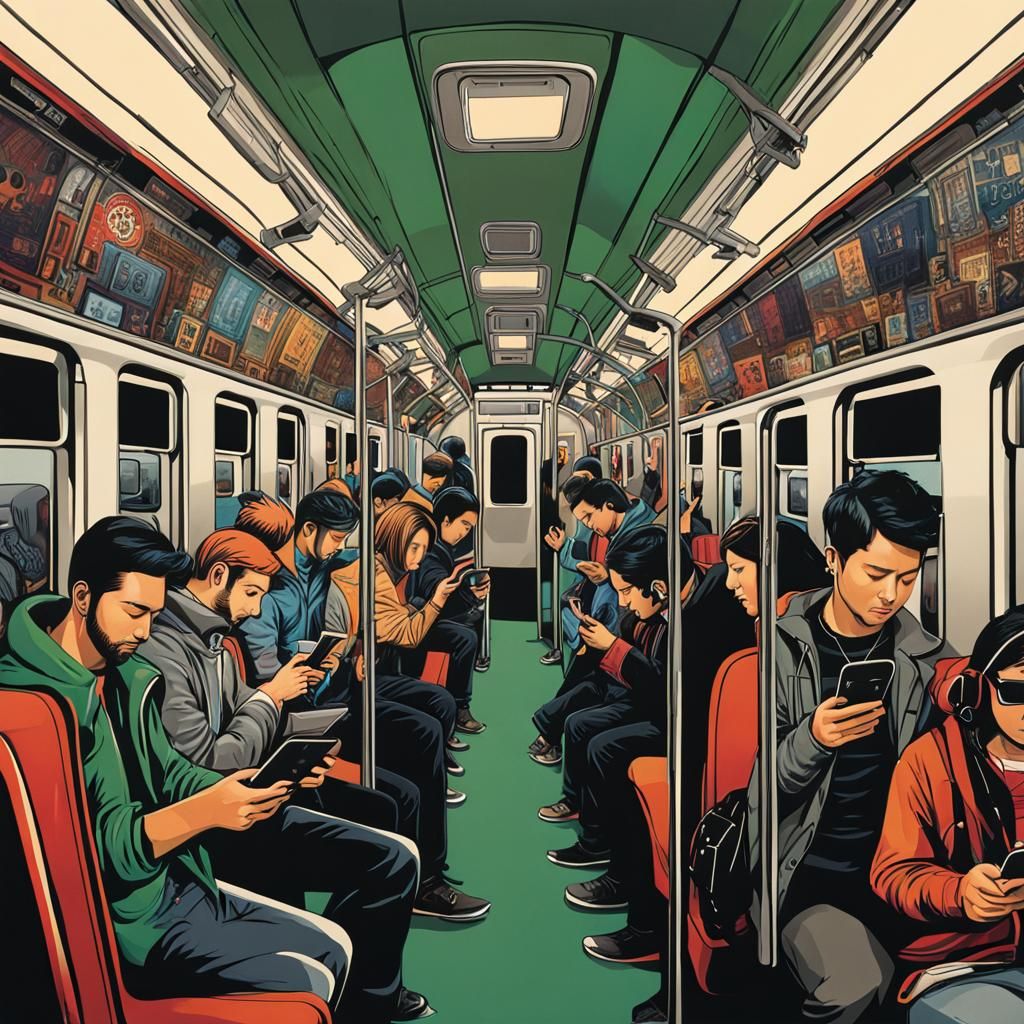 Current Scene in the Train