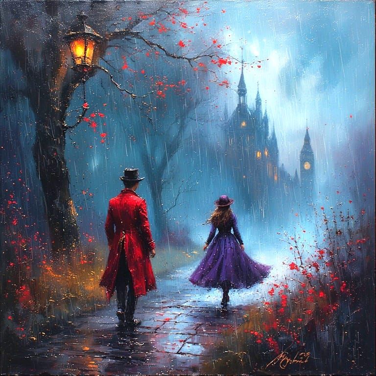 Let's walk... my love