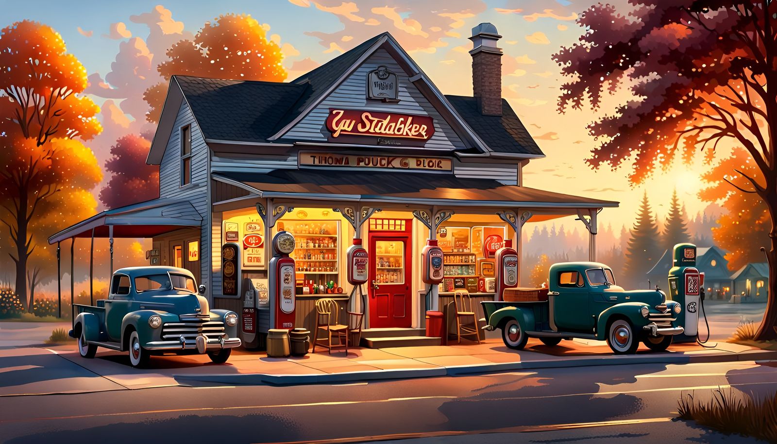 Country Store   by @JACK ANDREASEN