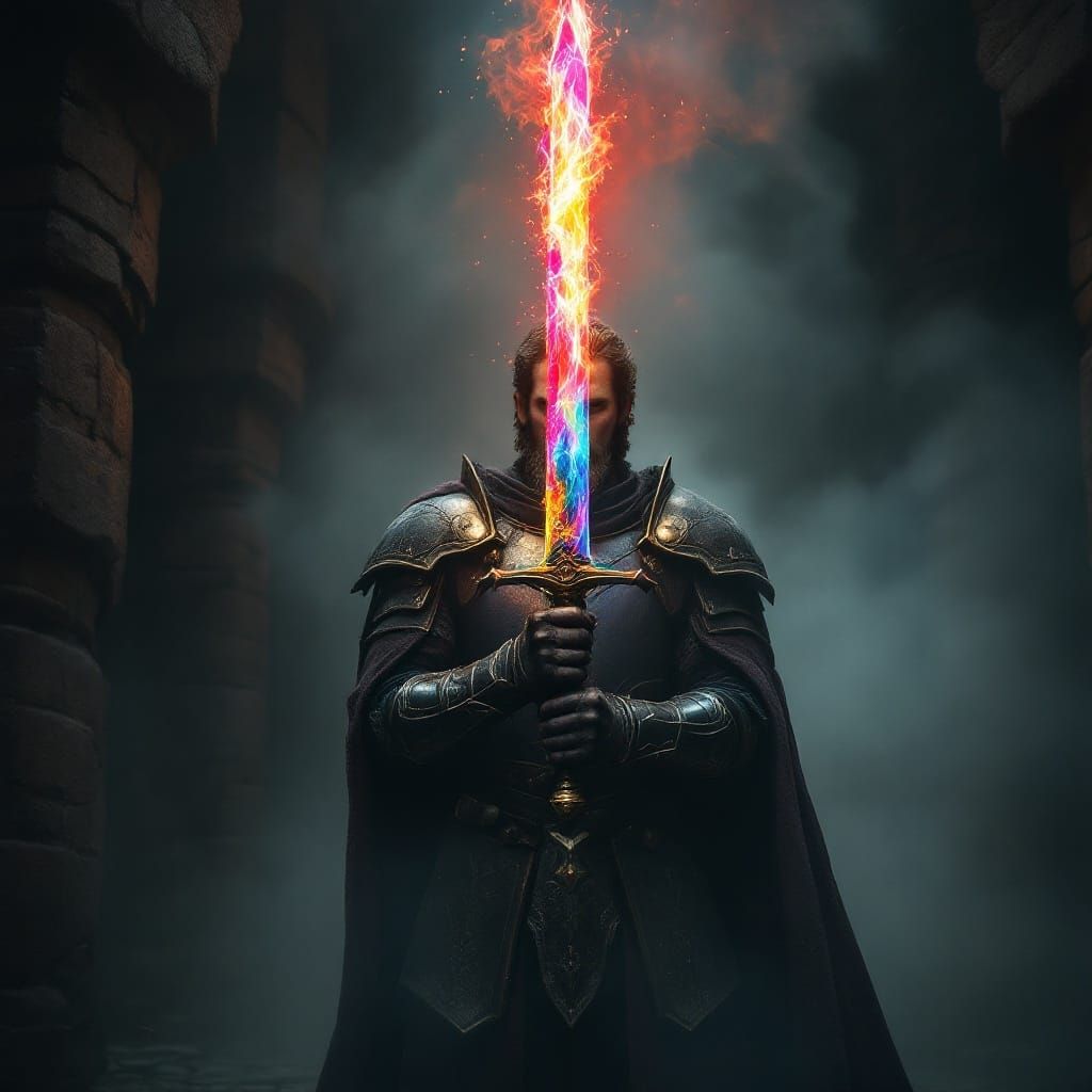 King Arthur and Excalibur