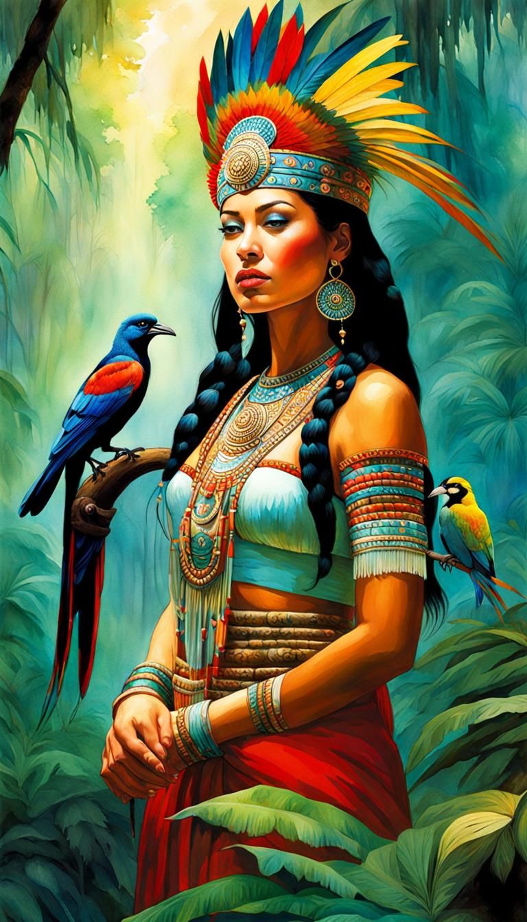 Mayan princess