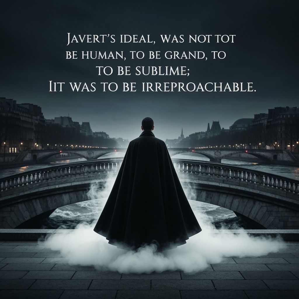 a black-cloaked man stands on a bridge over a rushing river at night in paris. he is turned away from the camera. fog swirls around him. at ...