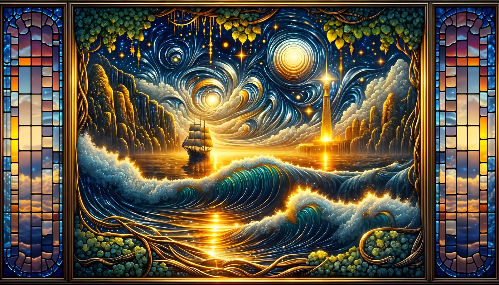 The window  by @Tiny Pearl Cat