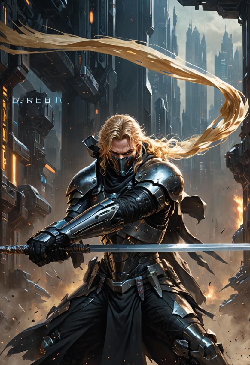 Masked Cyber Knight