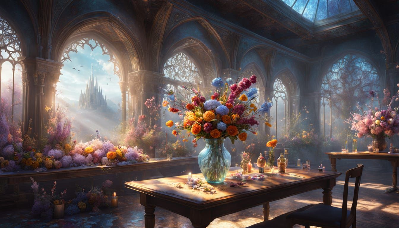 Fantastical floral  by @Bonaria