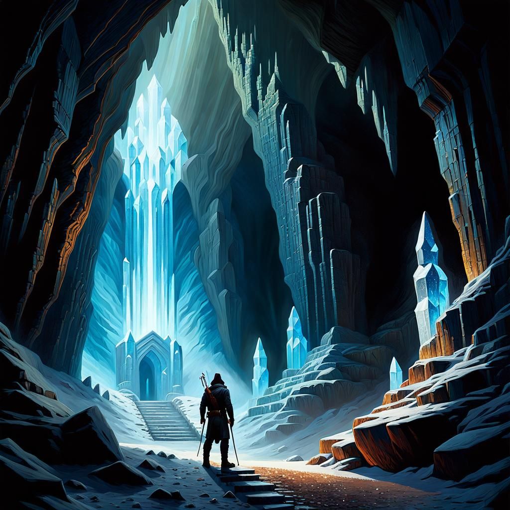 The cavern enterance