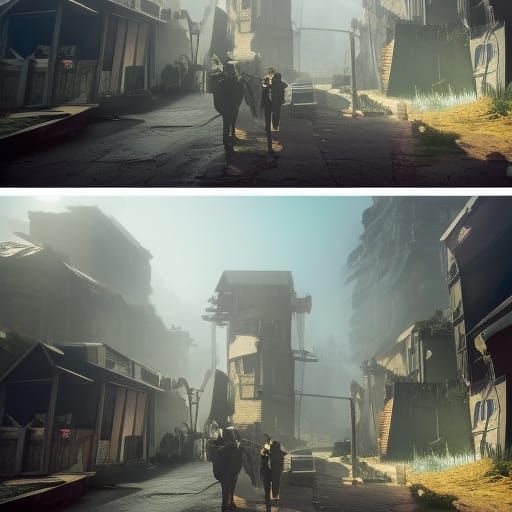 Ghost town.